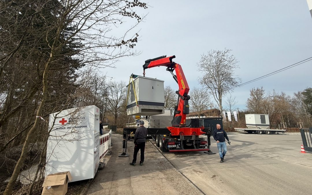 Übergabestation gesetzt