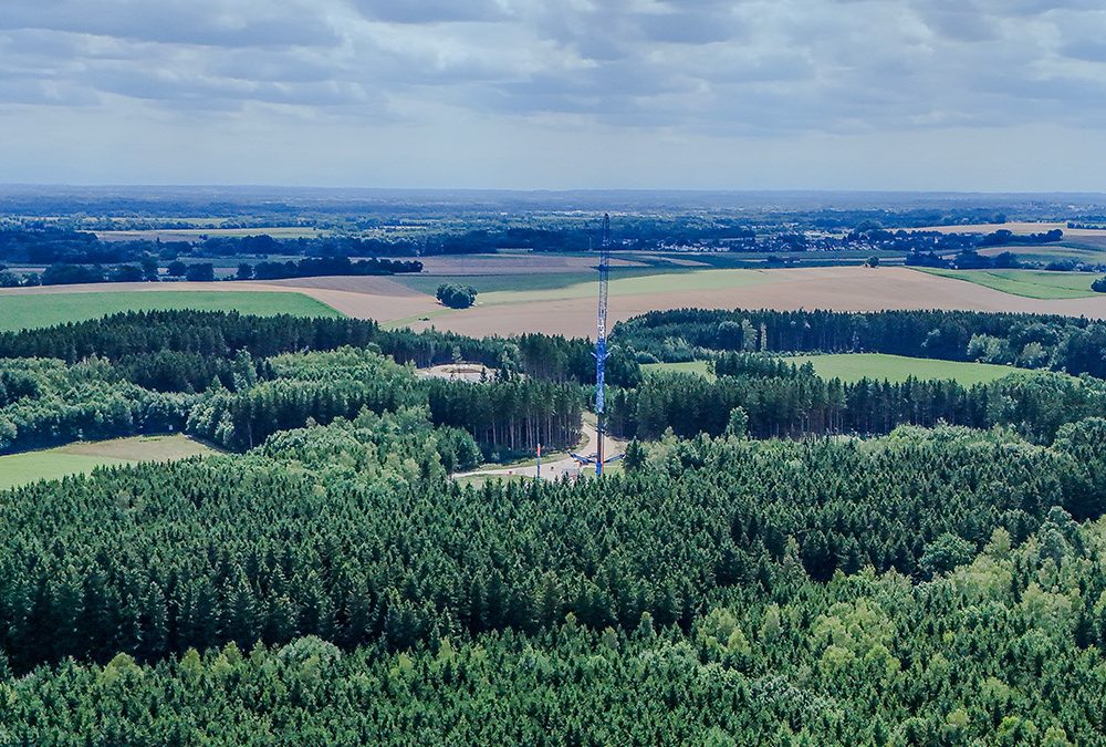 Turmbau beginnt
