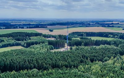 Turmbau beginnt